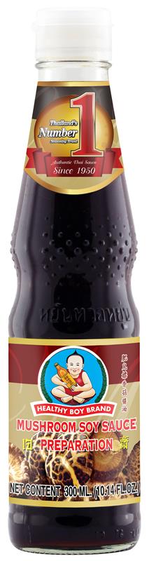 Thai Sojasauce mit Plizextrakt 420g (300ml) von Healthy Boy