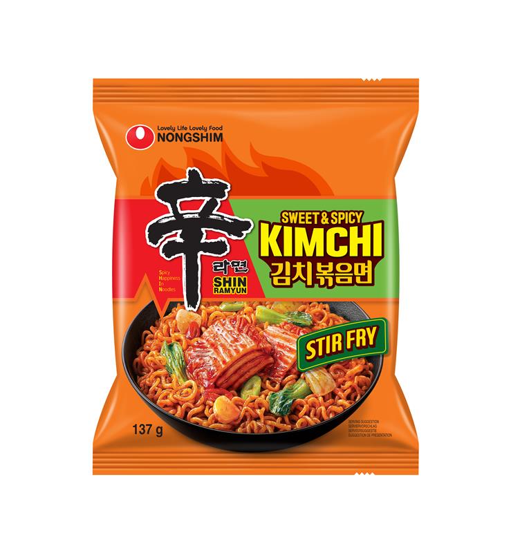 SHIN Kimchi Stir Fry 137g von Nongshim