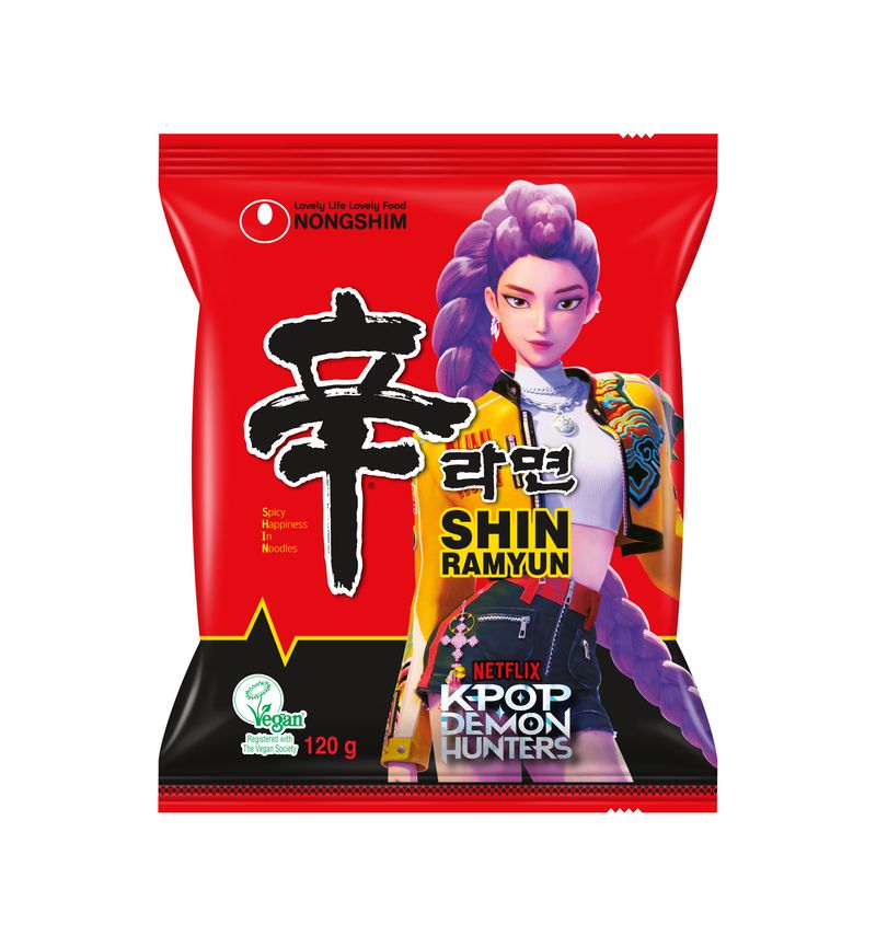 Shin Ramyun Instant Noodles von Nongshim 120g, vegan
