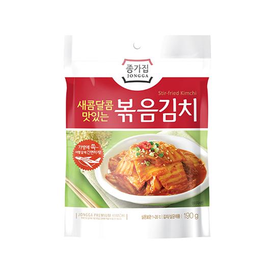 Geröstetes Kimchi 190g von Jonggajib - Würzige koreanische Beilage