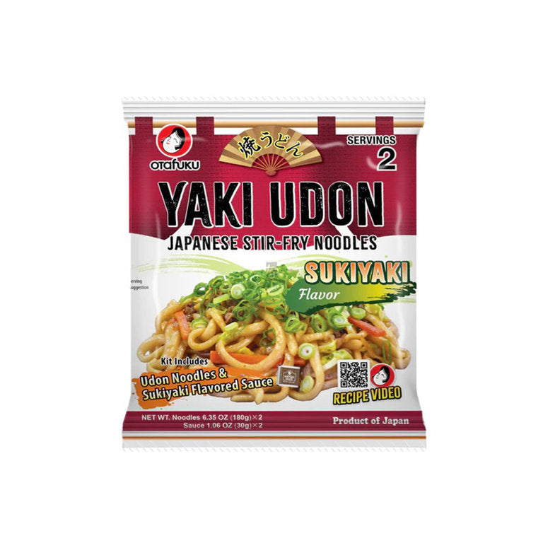 Vegane Yaki Udon mit dunkler Sauce 420g von Otafuku