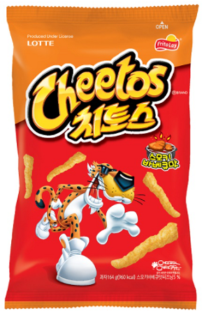Cheetos Smokey BBQ 82g von Lotte
