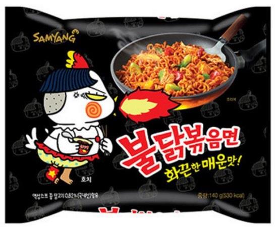 Buldak Hot Chicken Flavor Stir Fry Noodles Original 140g von Samyang