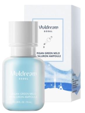 Muldream Vegan Green Mild Hyaluron Ampoule 55ml