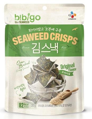 Bibigo Seaweed Crisps Original 20g von CJ