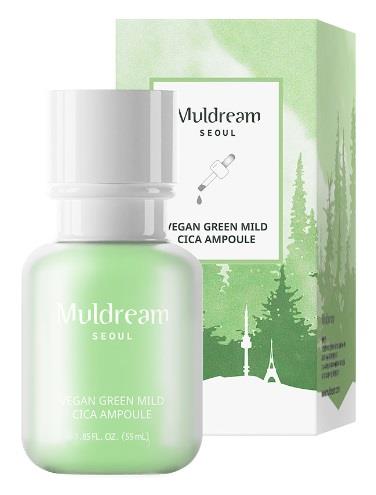 Muldream Vegan Green Mild CICA Ampoule 55ml
