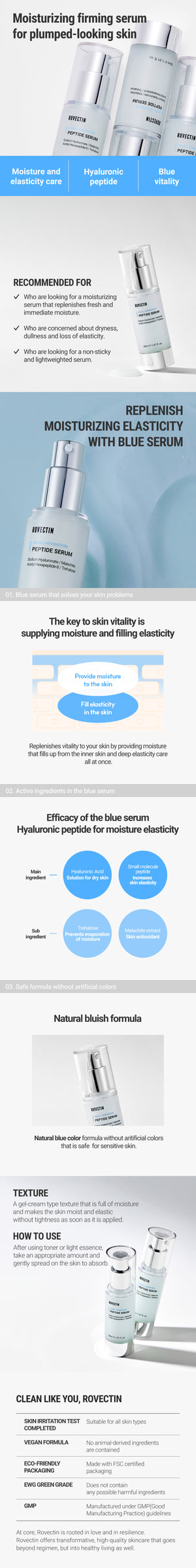 Rovectin Aqua Peptide Serum 30ml