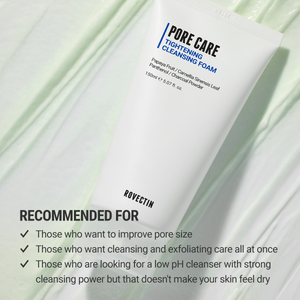 Rovectin Pore Care Tightening Cleansing Foam 150ml