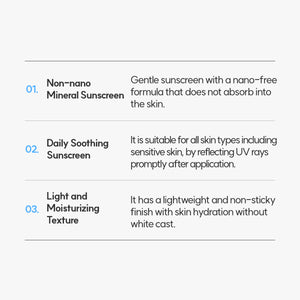 Rovectin Aqua Soothing Sun Cream SPF50+ PA++++ 50ml