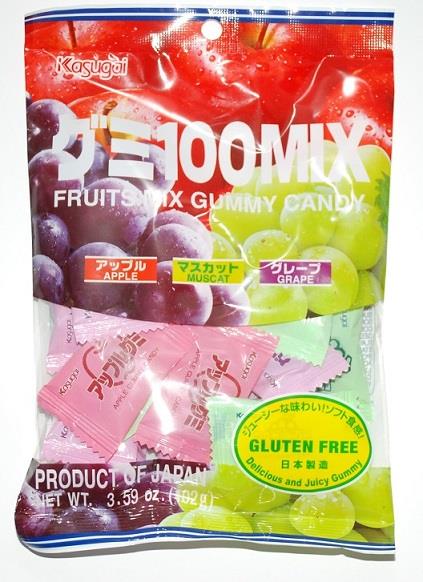 Fruits Mix Gummy 102g von Kasugai