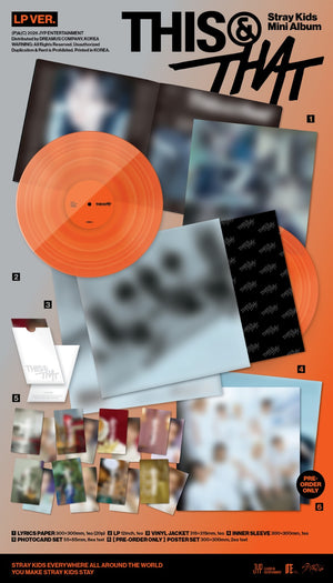 Stray Kids - 10th Mini Album THIS & THAT (LP VER.)