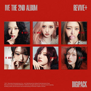 IVE-2nd Album [REVIVE+] (Digipack Ver.) (Limited) Random