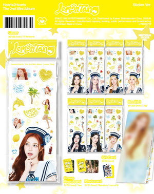 Hearts2Hearts-2nd Mini Album Lemon Tang (Sticker Ver.) Random