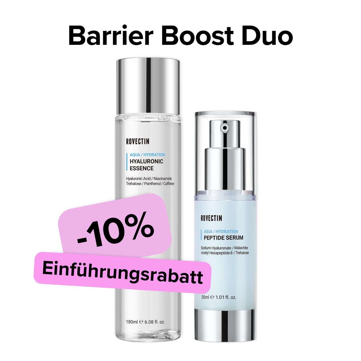 Barrier Boost Duo: Rovectin Aqua Essence + Aqua Serum [10% off]