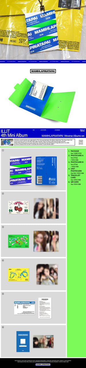 ILLIT - 4th Mini Album MAMIHLAPINATAPAI (Weverse Albums Ver.)