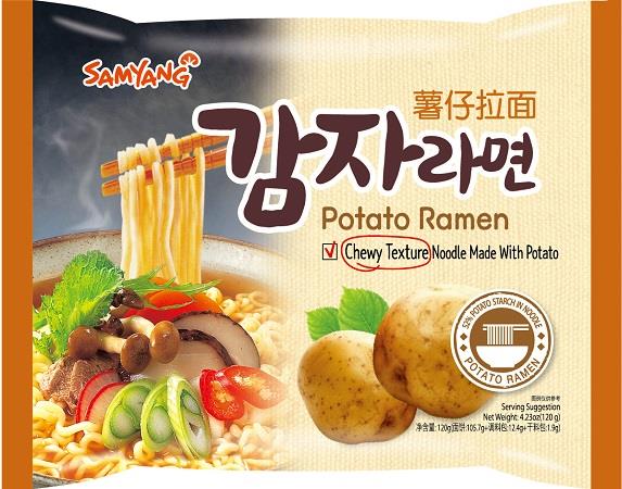 Potatoe Ramyun (Ramen) 120g Samyang