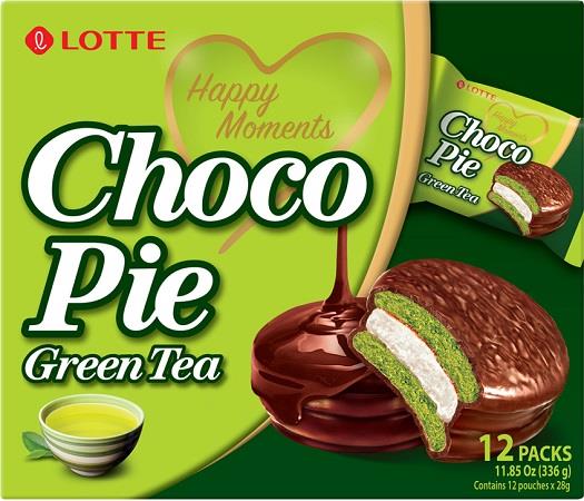 Choco Pie Green Tea (12x28g) von Lotte