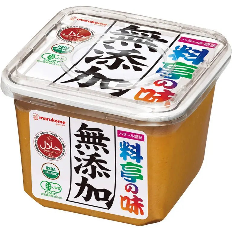 Halal Ryotei no Aji Miso 750g Sojabohnenpaste von Marukome JAS-Organic