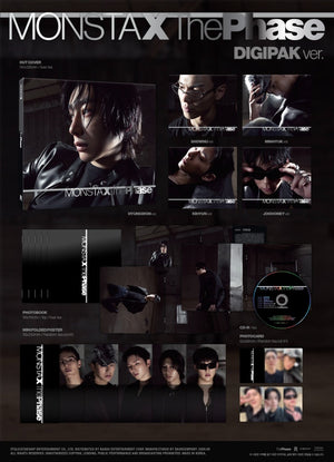 MONSTA X - EP Album The Phase (DIGIPACK Ver.)