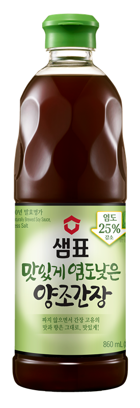 Yangjio Sojasauce 25% reduzierter Salzgehalt 860ml von Sempio