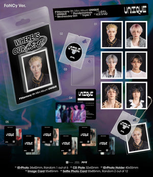 P1Harmony-9th Mini Album [UNIQUE] (FaNCy Ver.) Random