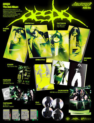 AESPA-2nd Full Album LEMONADE (ACID Ver.) Random