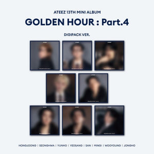 [Album] ATEEZ - 13th Mini Album [GOLDEN HOUR : Part.4] (Digipack Ver.)