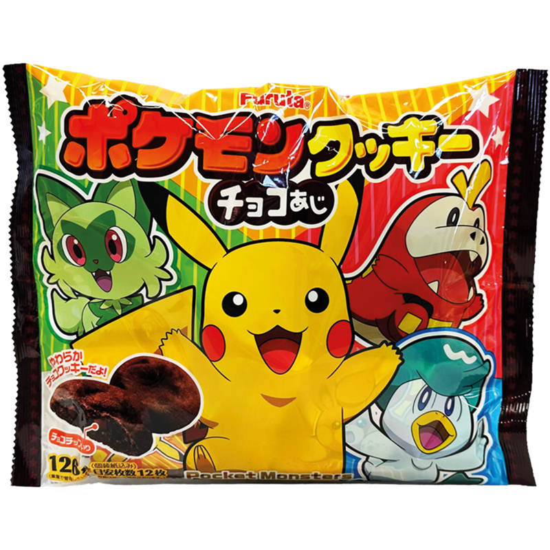 Pokemon Cookies Chocolate 126g Furuta