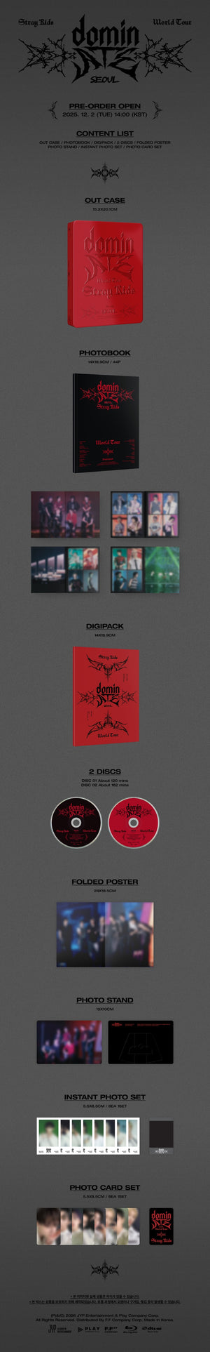 Stray Kids - Stray Kids World Tour (dominATE SEOUL) Blu-ray