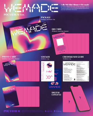 I-dle- 9th Mini Album We made (POCAALBUM Ver.)