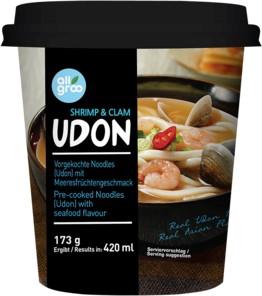 Udon Cup-Nudeln Meeresfrüchte von Allgroo