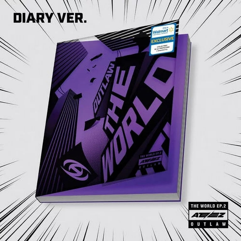 ATEEZ - THE WORLD EP 2  OUTLAW Album Diary