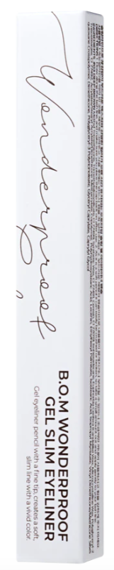 B.O.M. Wonderproof Gel Slim Eyeliner 0.1g