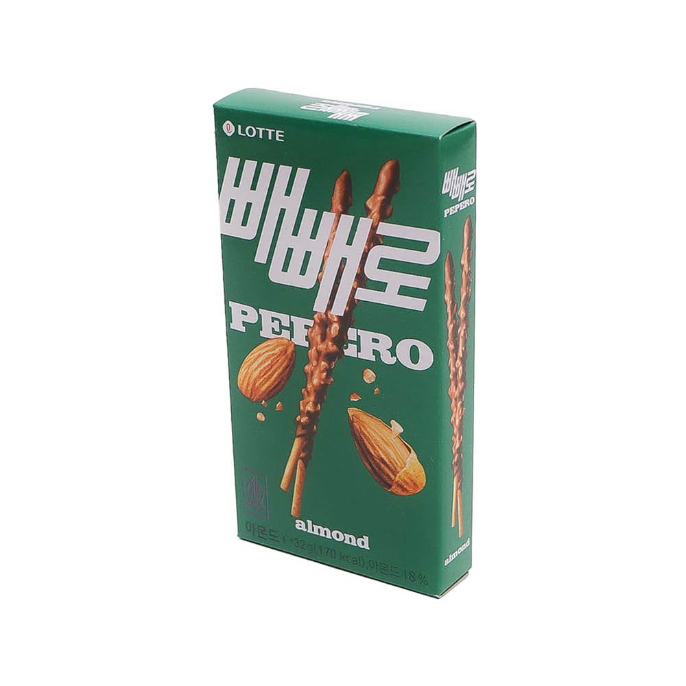 Pepero Choco Mandel Sticks 32g von Lotte