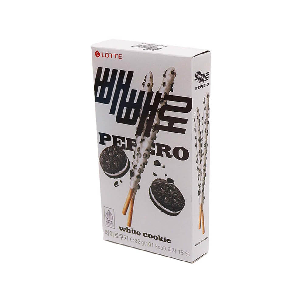 Pepero White Cookie Sticks 32g von Lotte