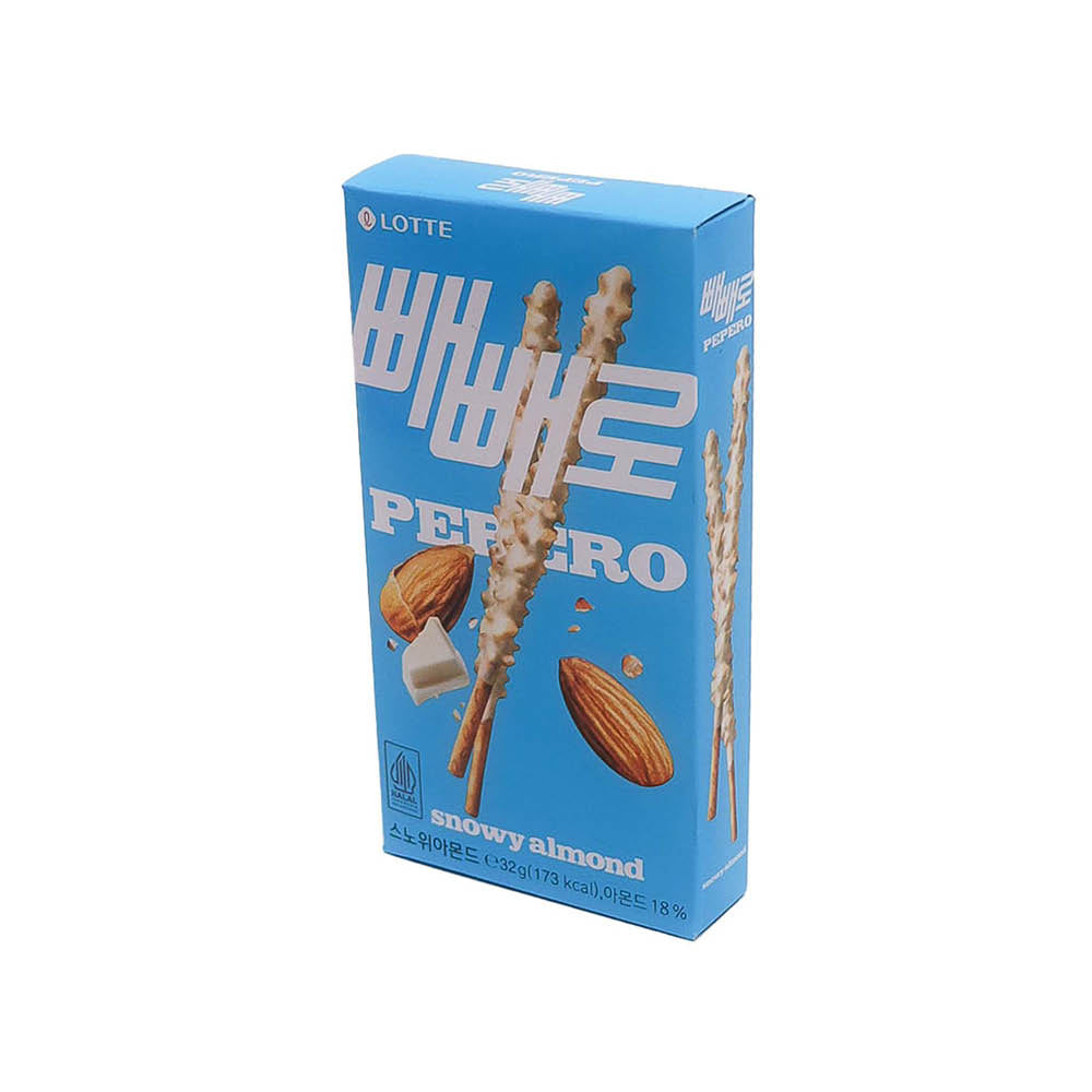 Pepero Snowy Mandel Sticks 32g von Lotte