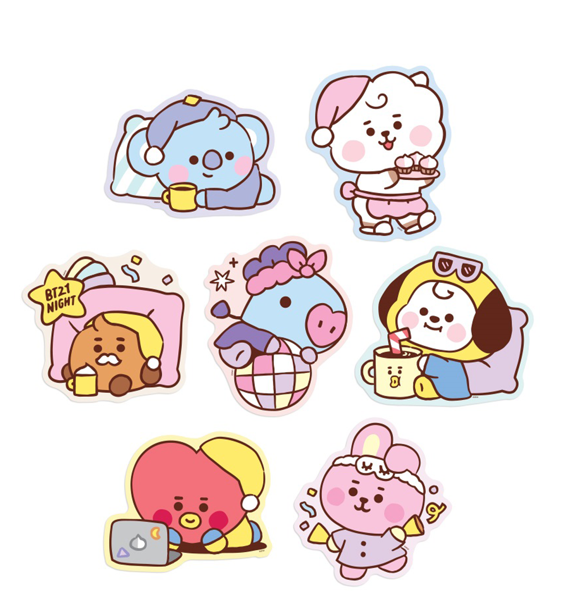 BT21 - Mouse Pad (Party)