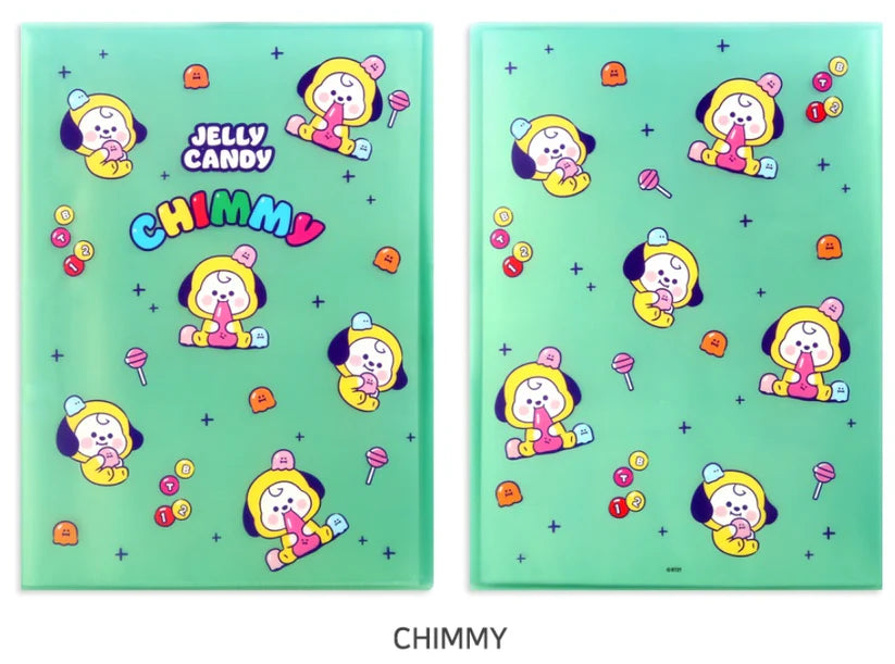 BT21 Jelly Clear File Chimmy