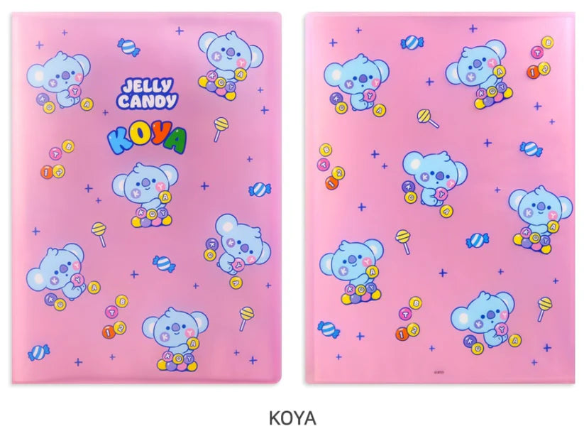 BT21 Jelly Candy Clear File Koya