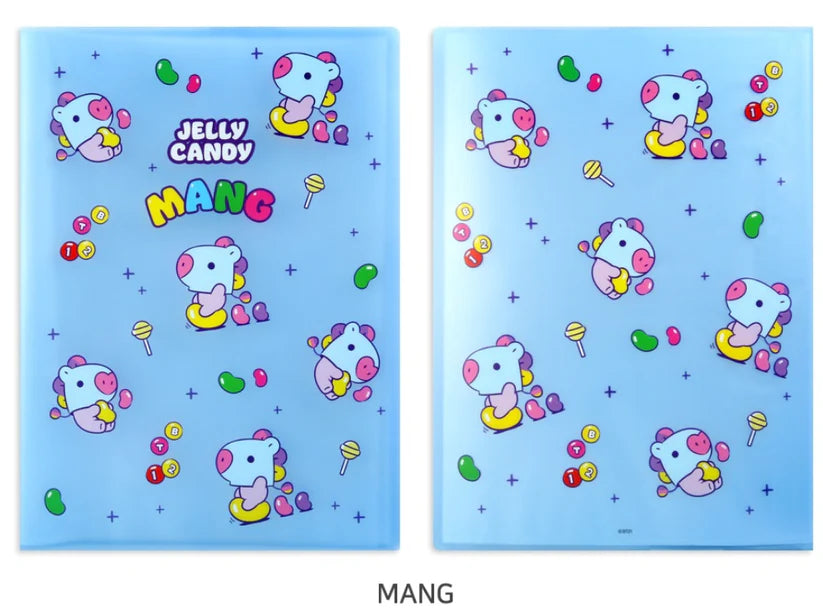 BT21 Jelly Clear File Mang