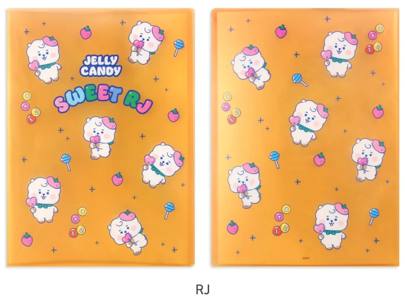BT21 Jelly Clear File RJ