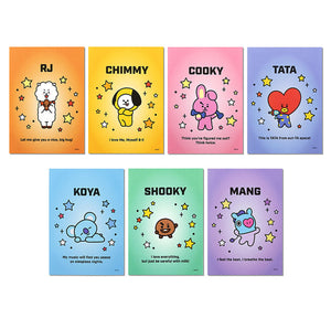 BT21 - Memo Pad List