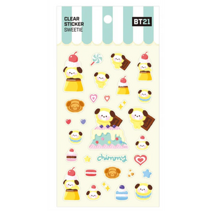 BT21 - Sweetie Clear Stickers