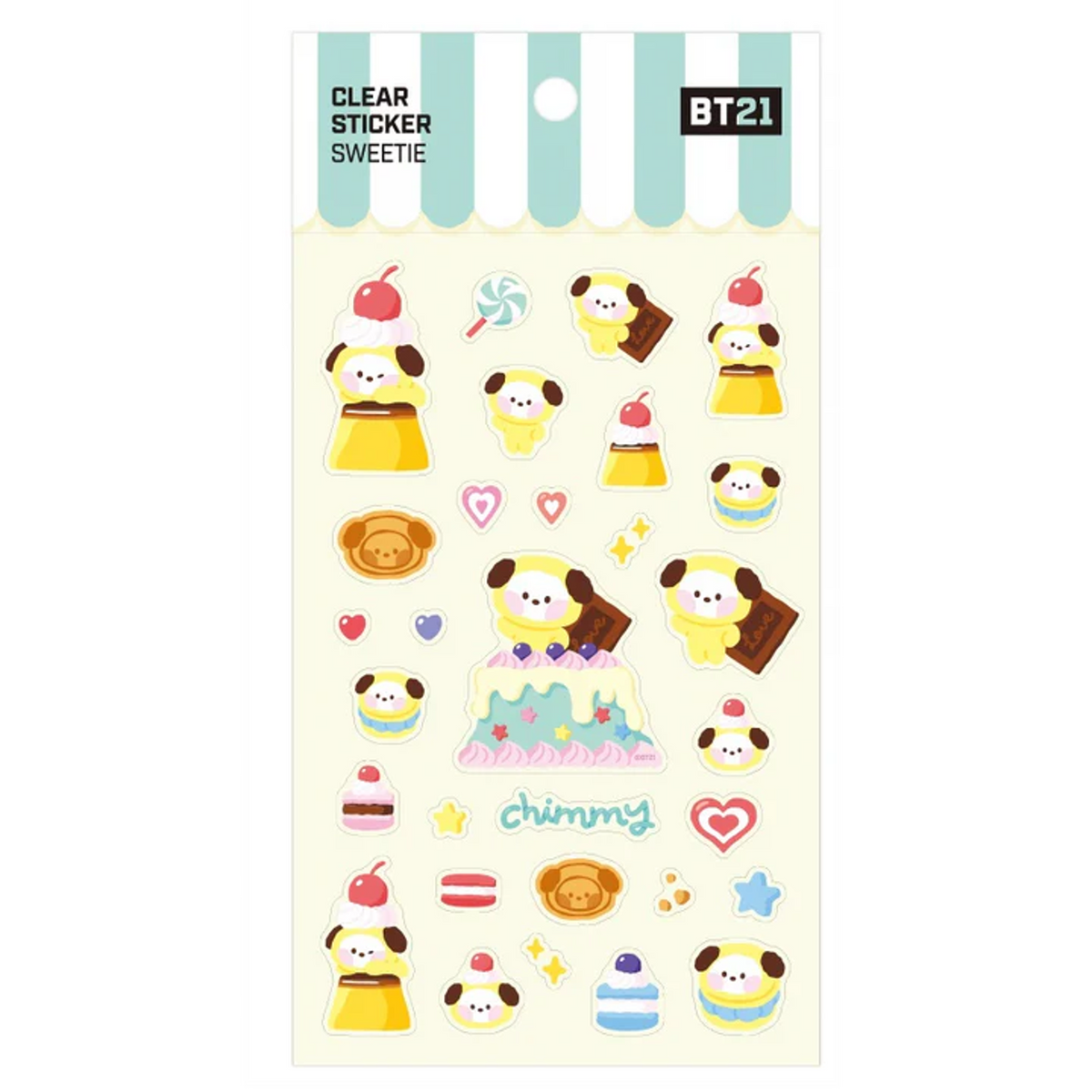 BT21 - Sweetie Clear Stickers