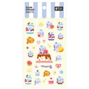 BT21 - Sweetie Clear Stickers