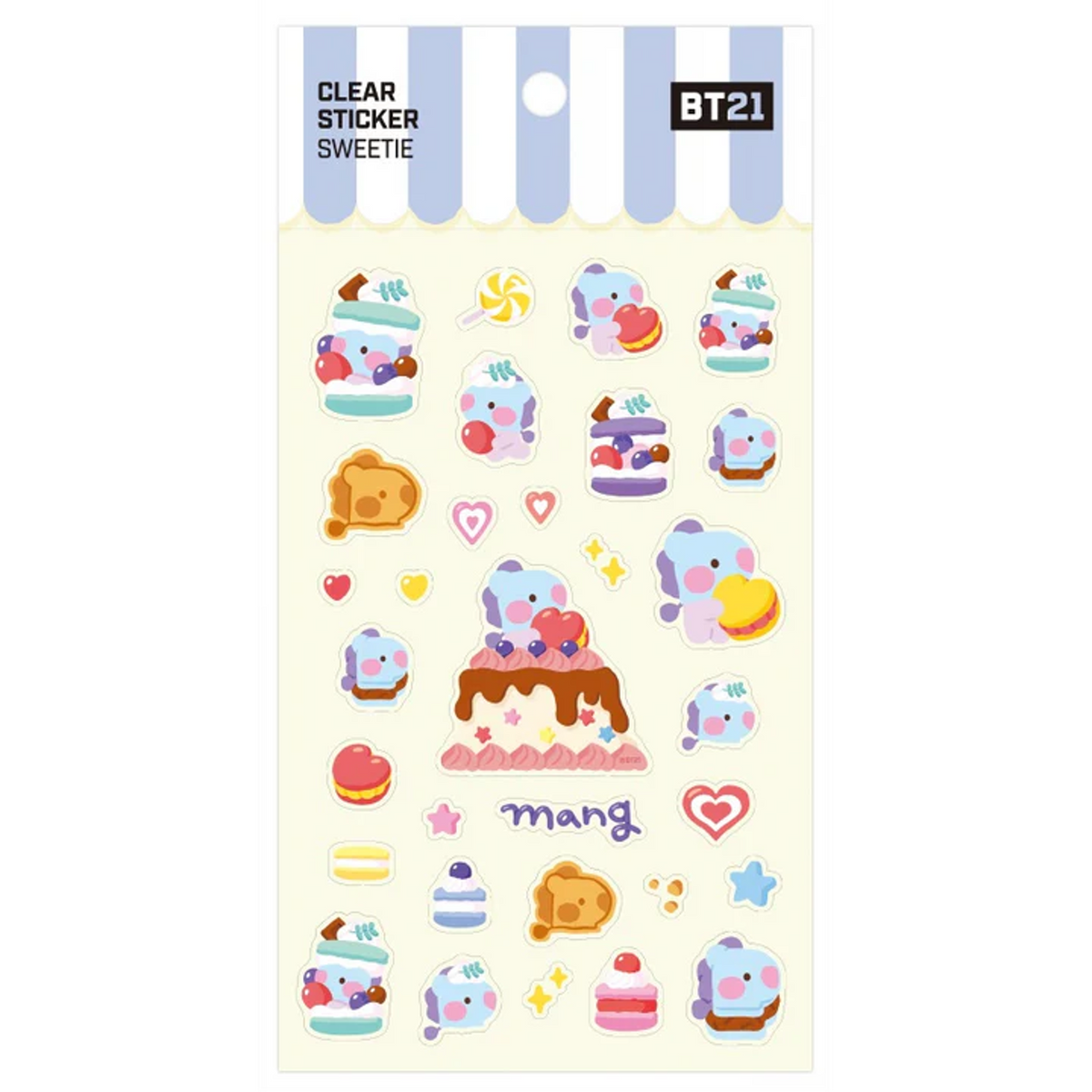 BT21 - Sweetie Clear Stickers