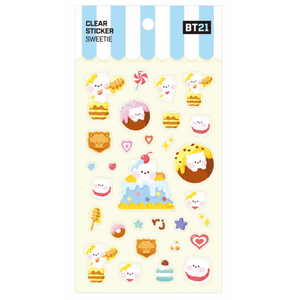 BT21 - Sweetie Clear Stickers