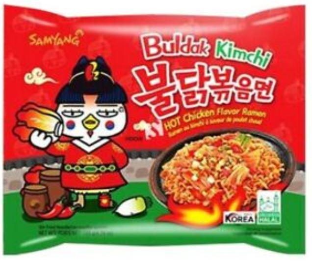 Buldak Kimchi Hot Chicken Flavor Ramen 135g von Samyang