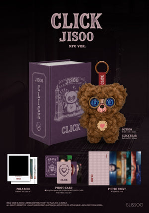 [ALBUM] JISOO (BLACKPINK) - Single Album [CLIKC] (CLICK BABY BEAR NFC Ver.)