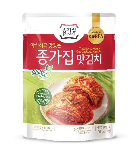 Chinakohl Kimchi Geschnitten (Mat Kimchi) 1kg Jonggajib